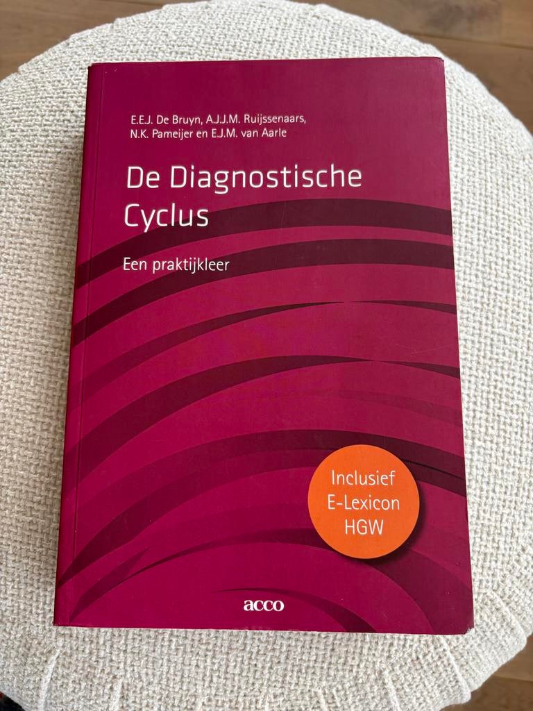 De Diagnostische Cyclus - Een praktijkleer, Ophalen of Verzenden, Gamma, Gelezen, WO