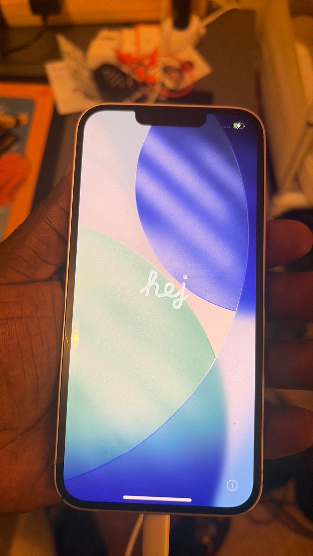 Iphone 14, Ophalen, 80 %, Paars, Zonder simlock