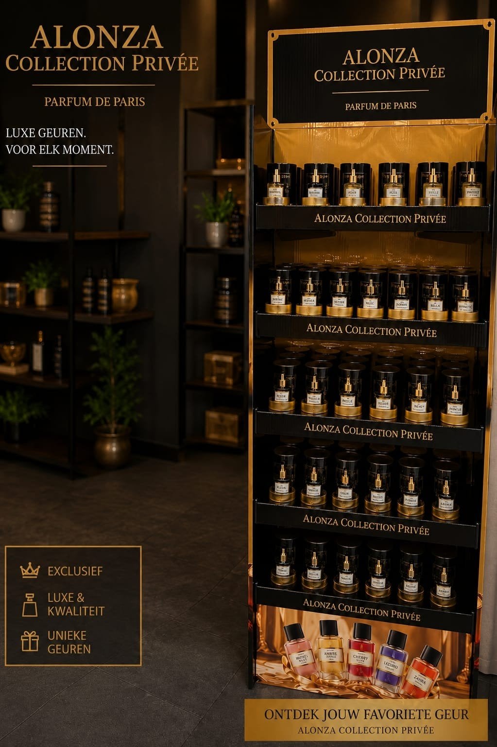 Partij parfum op oli basis, Ophalen