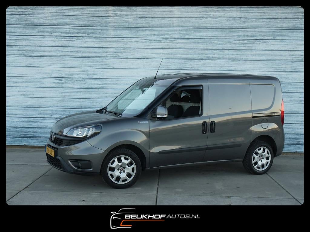 Fiat Doblò Cargo 1.3 MJ L1H1 SX Airco Navi Schuifdeur Marge, Auto's, Voorwielaandrijving, Stof, Gebruikt, Parkeersensor