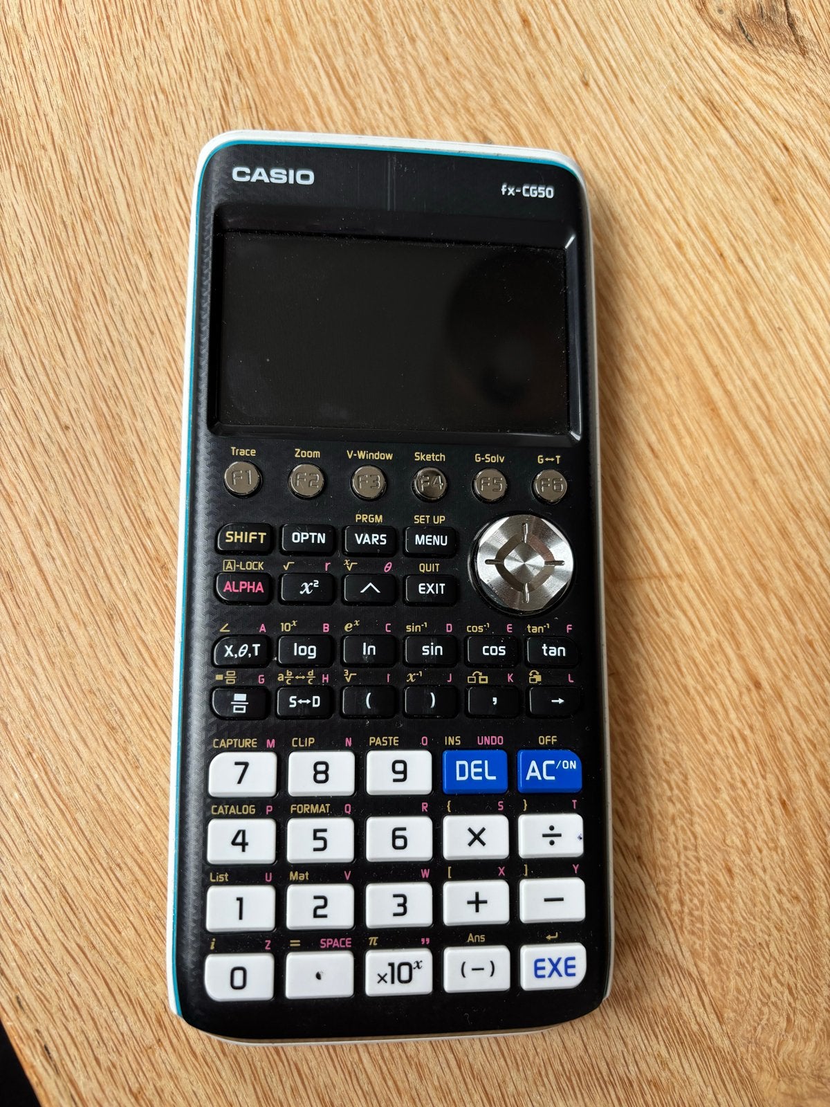 Casio fx-CG50, Diversen, Rekenmachines, Ophalen of Verzenden, Grafische rekenmachine, Zo goed als nieuw