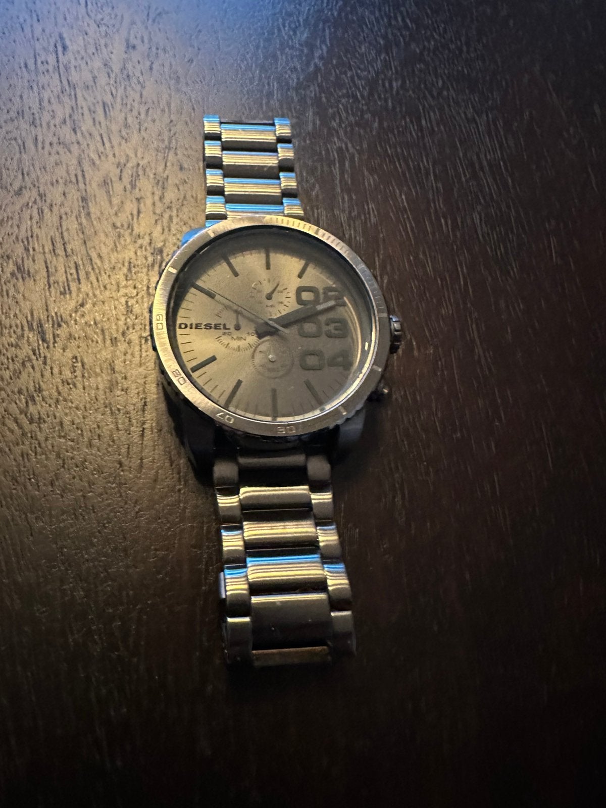 Diesel horloge DZ4215, Staal, Staal, Polshorloge, Zo goed als nieuw