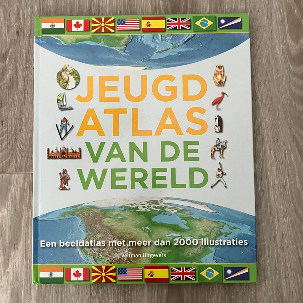 James Harrison - Jeugdatlas van de wereld, Non-fictie, Verzenden, Zo goed als nieuw, James Harrison; Anne McRae