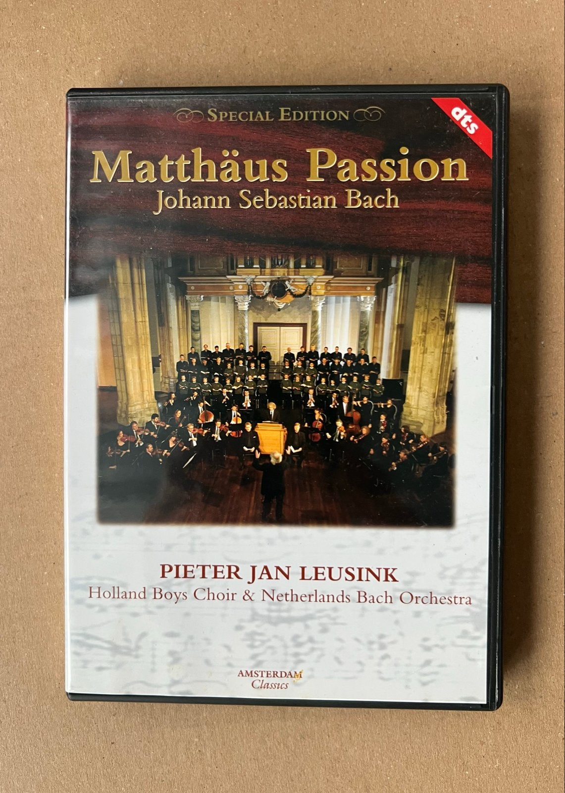 Matthäus Passion - Bach (Special Edition DVD), Cd's en Dvd's, Bonusmateriaal, Ophalen of Verzenden, Zo goed als nieuw, Oratorium