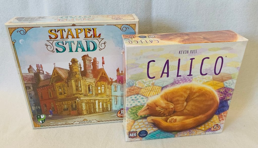 Calico en Stapelstad Nederlandstalig -Bordspel | vaste prijs, Hobby en Vrije tijd, Gezelschapsspellen | Bordspellen, White Goblin Games