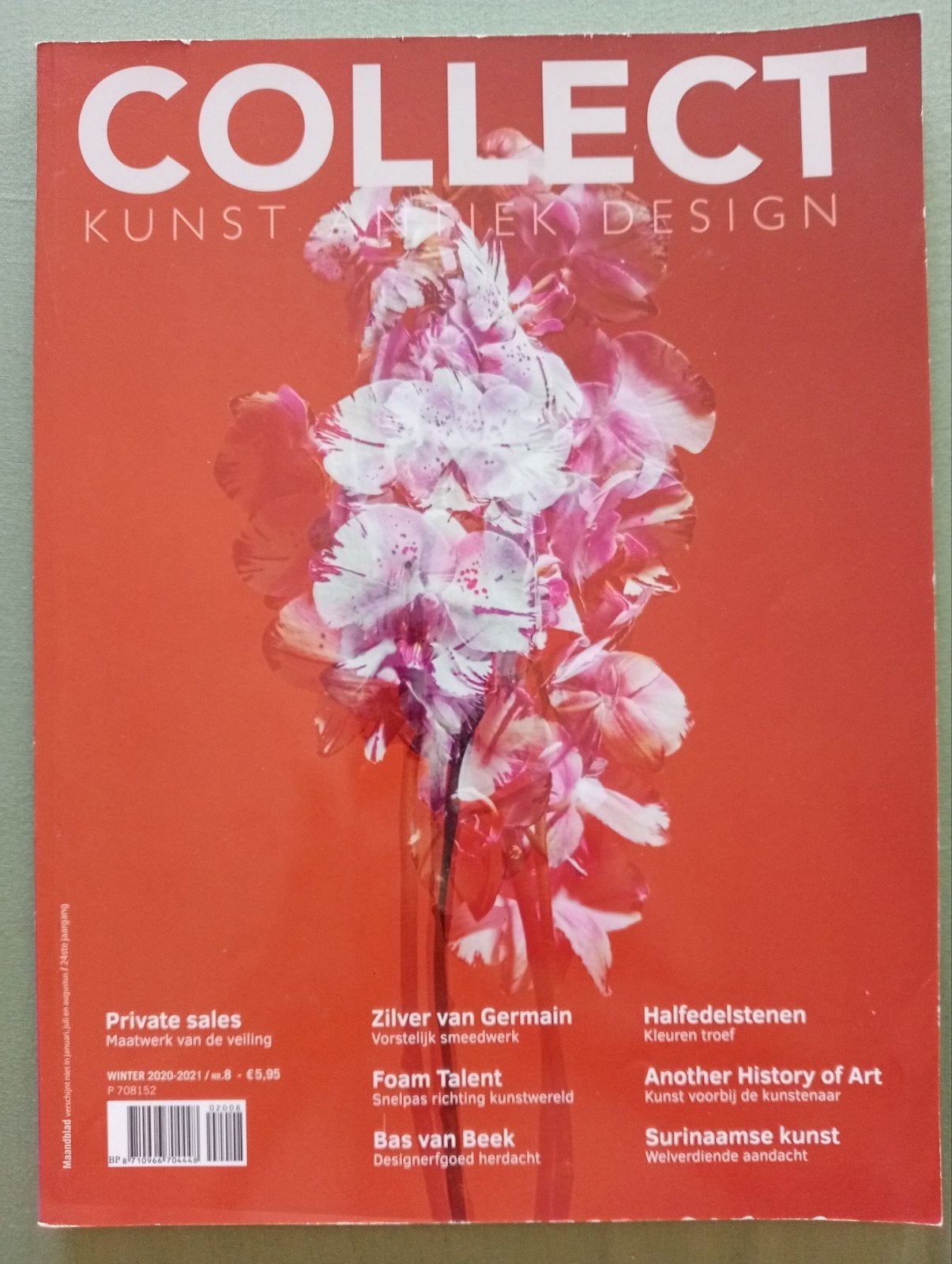 Collect Kunst Antiek Design Magazine Winter 2020-2021, Ophalen of Verzenden, Gelezen, Overige onderwerpen, Diverse auteurs