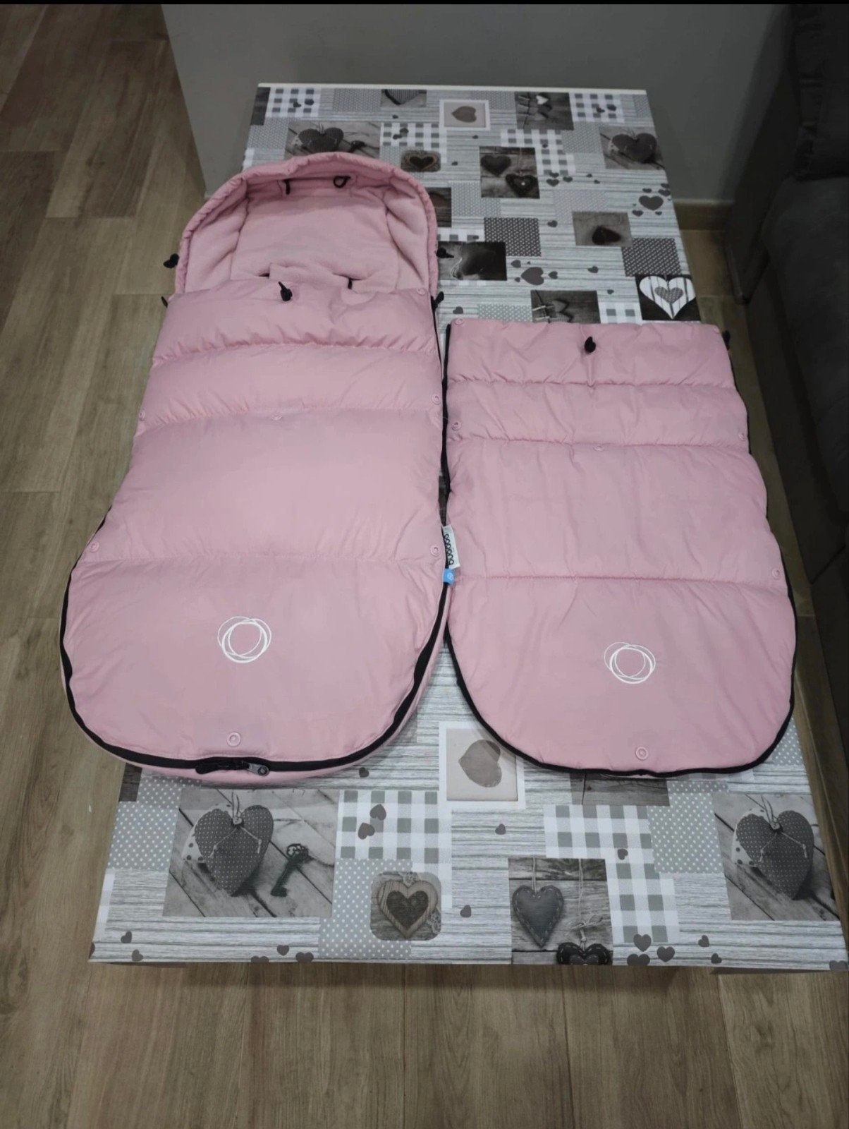 bugaboo hoogwaardige voetenzak in pastelroze., Ophalen of Verzenden, Zo goed als nieuw, Voetenzak