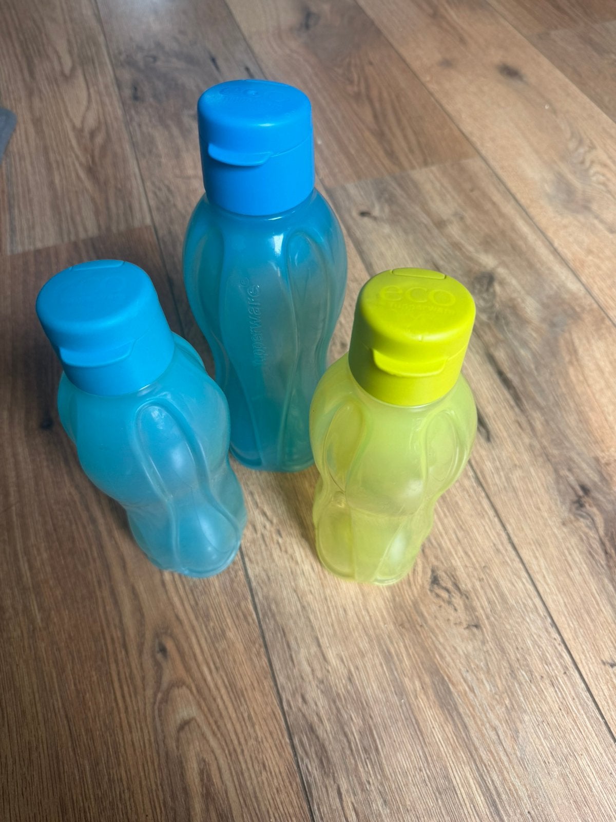 Tupperware 3 drinkflessen ecofles, Overige kleuren, Ophalen of Verzenden, Drinkfles, 1000 ml