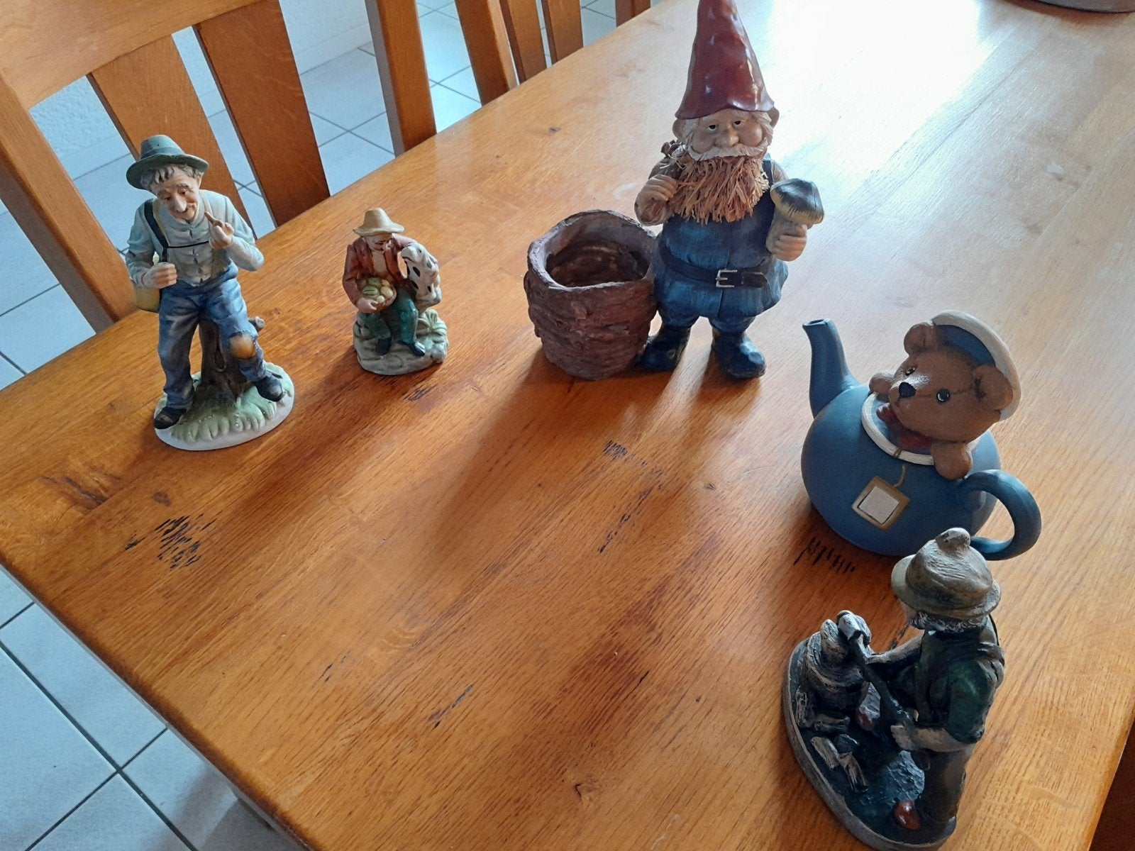5 beeldjes, Ophalen of Verzenden, Zo goed als nieuw, Overige typen