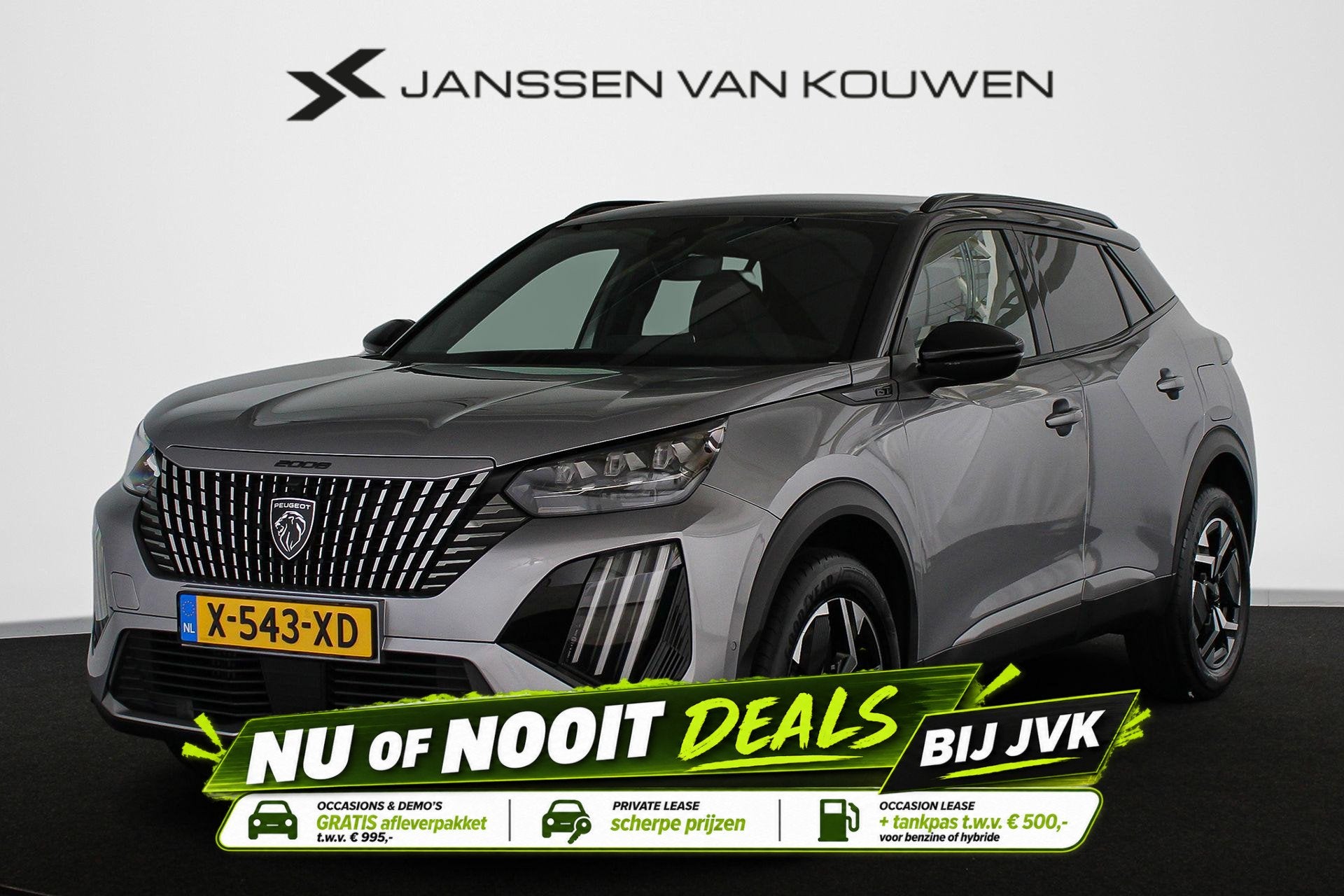 Peugeot 2008 1.2 PureTech 130 GT Automaat Adaptive Cruise St, Auto's, Gebruikt, Euro 6, 1199 cc, Origineel Nederlands