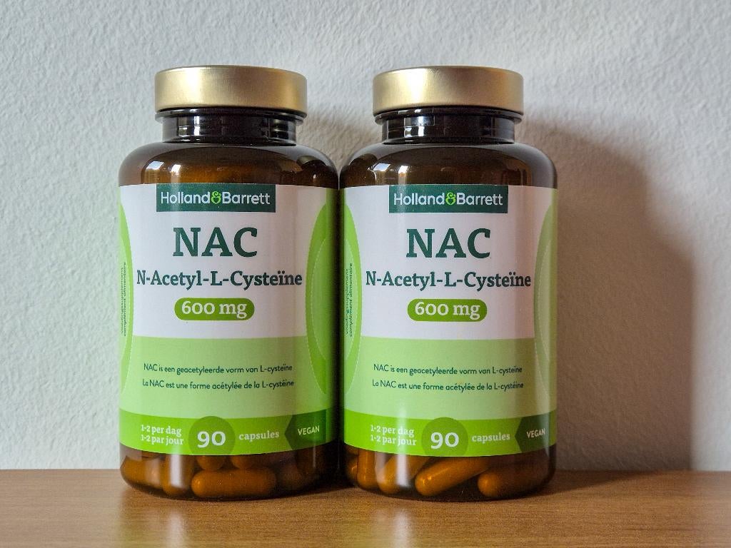 Holland & Barrett NAC N-Acetyl-L-Cysteïne, Sport en Fitness, Gezondheidsproducten en Wellness, Ophalen of Verzenden, Nieuw, Overige typen