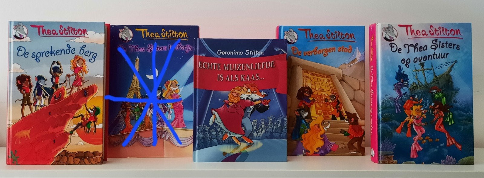 Thea Sisters boeken Thea Stilton - 8 stuks, Boeken, Ophalen of Verzenden