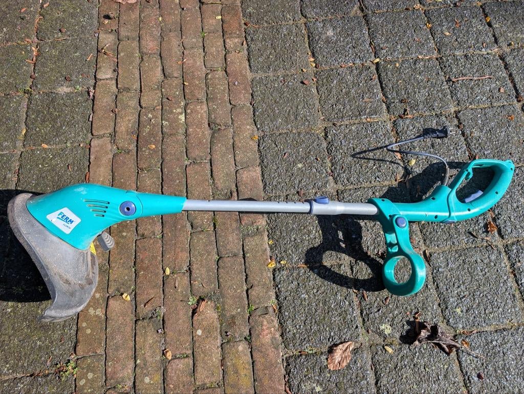 Ferm Florin FGT-500 Elektrische Kantmaaier, Tuin en Terras, Ophalen, Gebruikt, Ferm, 30 tot 50 cm