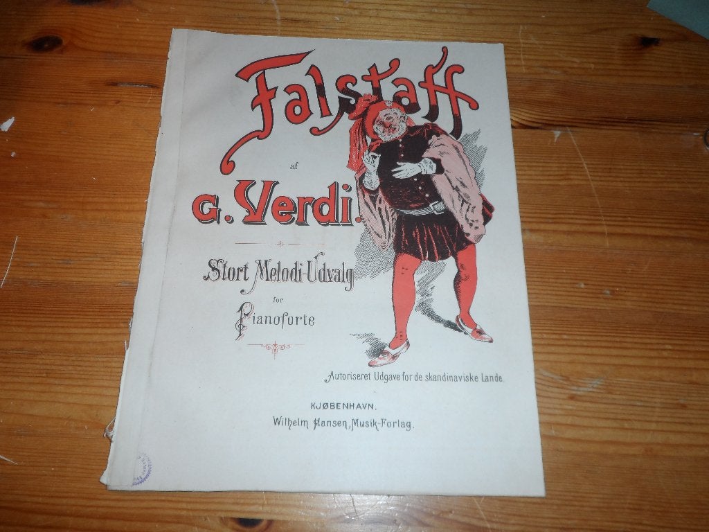 G. Verdi - falstaff, Gebruikt, Klassiek, Ophalen of Verzenden, Artiest of Componist