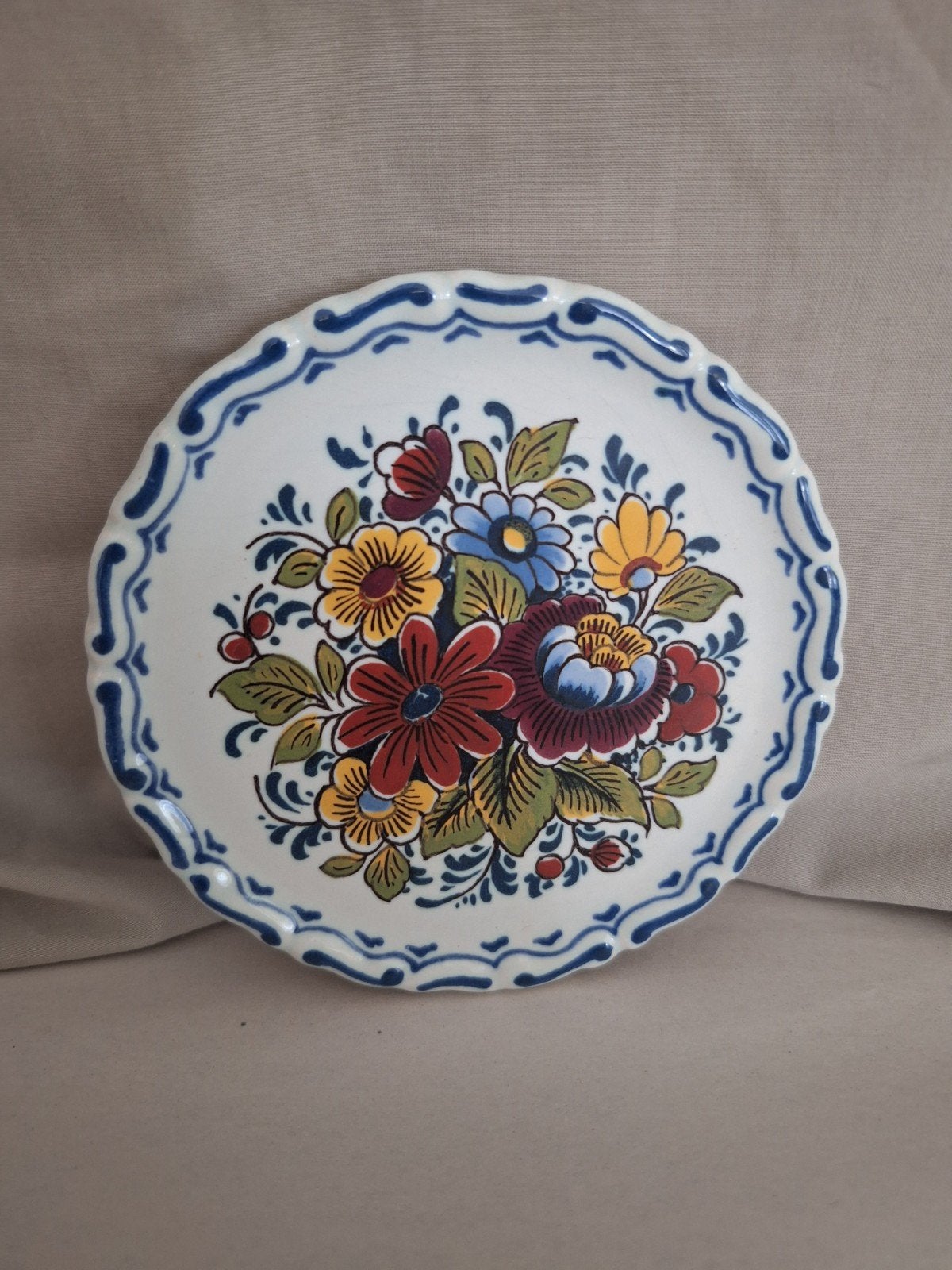 Set van 4 Antieke Herdenkingsborden en Sierborden, Antiek en Kunst, Ophalen of Verzenden