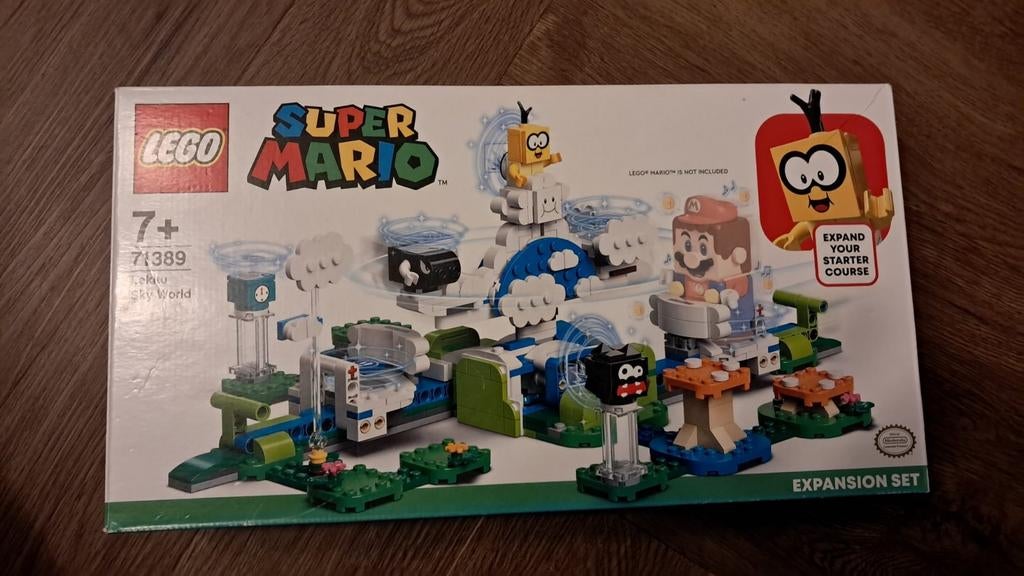 LEGO Mario "Lakitu Sky World" Extension set 71389, Overige thema's, Lego, Ophalen of Verzenden, Zo goed als nieuw
