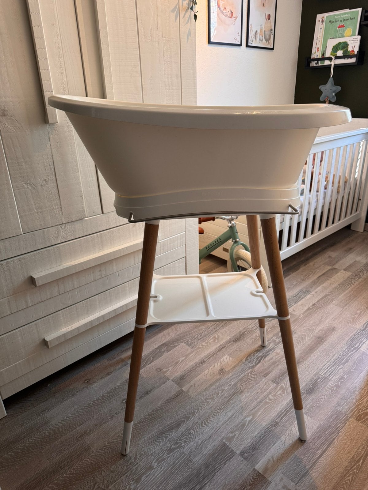 Bebe-Jou badstandaard en badje, Ophalen, Zo goed als nieuw, Badje, Bébé-jou