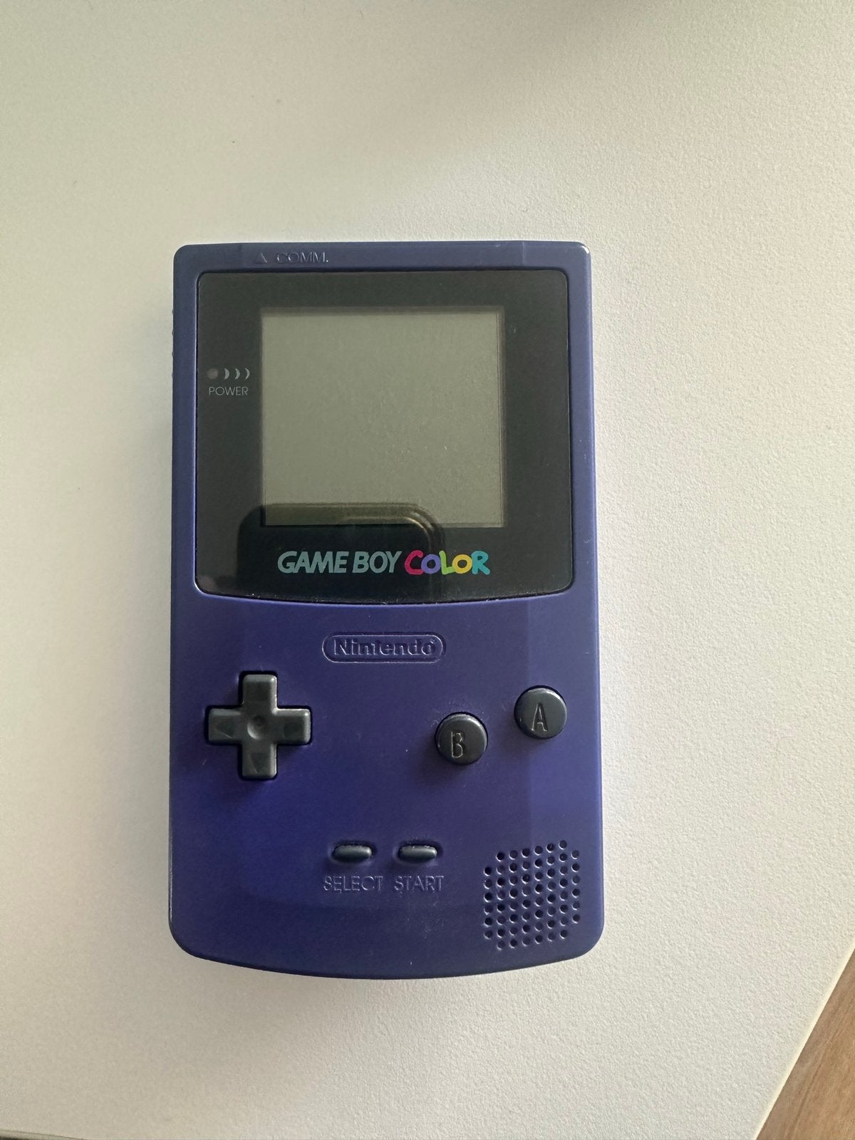 Gameboy Color paars inclusief 5 spellen en oplader, Spelcomputers en Games, Spelcomputers | Nintendo Game Boy, Ophalen, Zo goed als nieuw