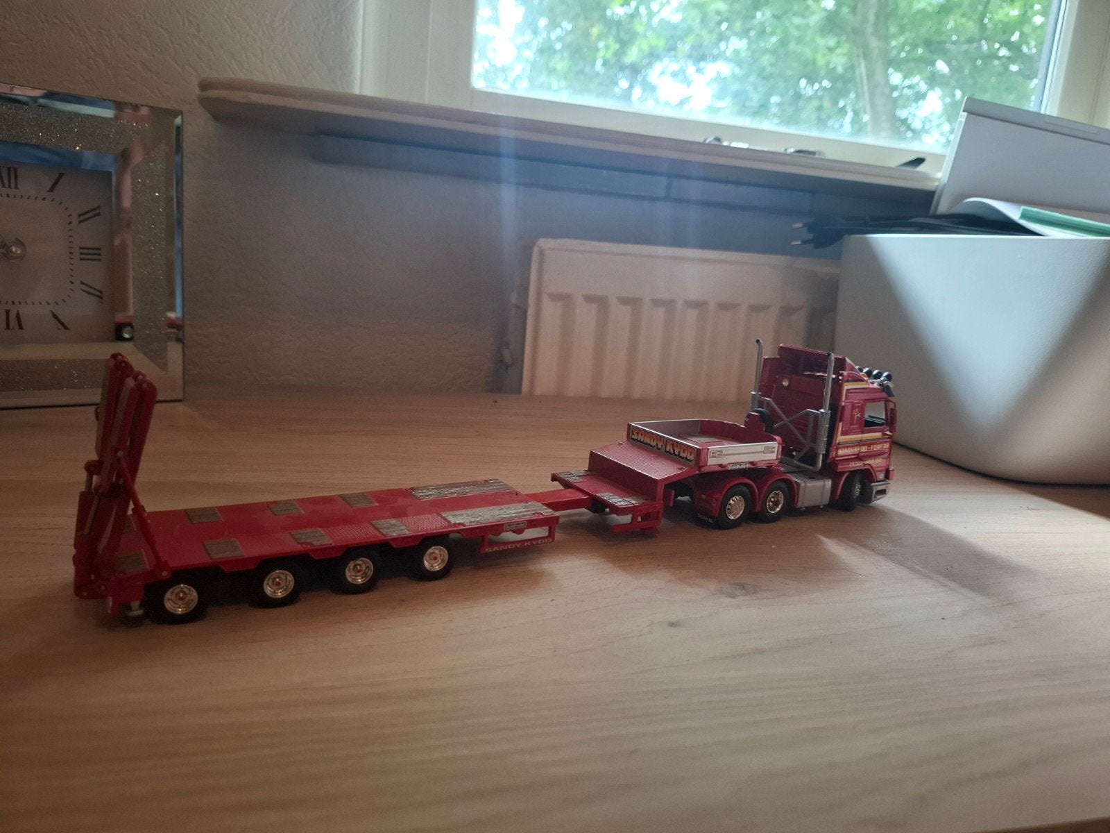 Schaalmodel Scania van SandyKayod te koop., Ophalen, Zo goed als nieuw, Bus of Vrachtwagen