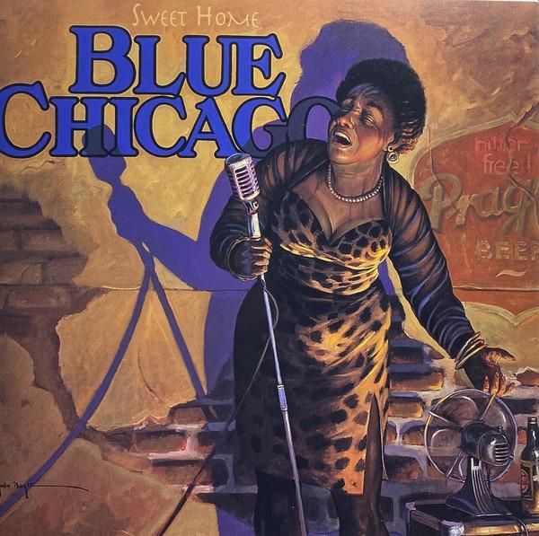 Sweet Home Blue Chicago CD / Bonnie Lee - Patricia Scott, Verzenden, 1980 tot heden, Gebruikt, Blues