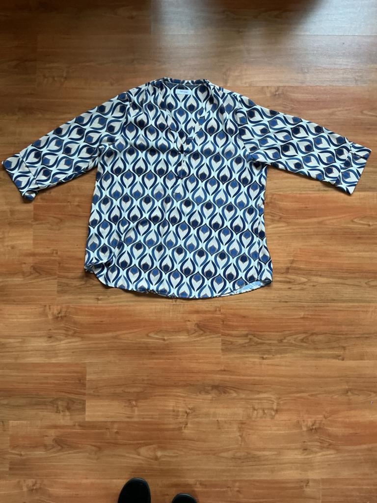 Blouse / tuniek merk Paprika maat 46/48, Ophalen, Zo goed als nieuw, Maat 46/48 (XL) of groter, Blauw