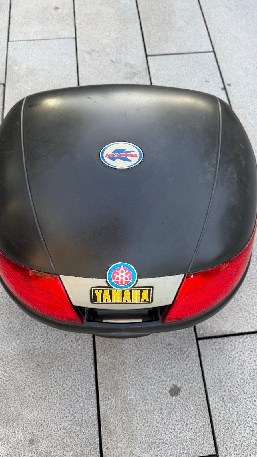 Gebruikte Kappa topkoffer voor motor of scooter, Motoren, Ophalen, Gebruikt