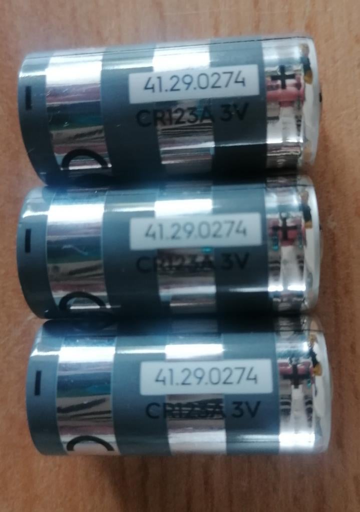 3 batterijen nieuw HEMA Photo Lithium CR123A 3V, Ophalen of Verzenden, Nieuw