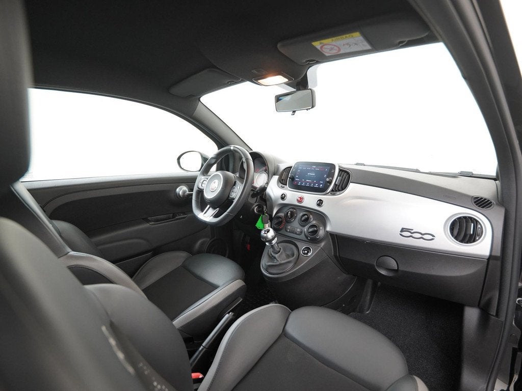 Fiat 500 1.0 Hybrid Cult | Airco | Lichtmetalen Velgen | 12, Auto's, Fiat, Voorwielaandrijving, 12 maanden, Stof, Gebruikt