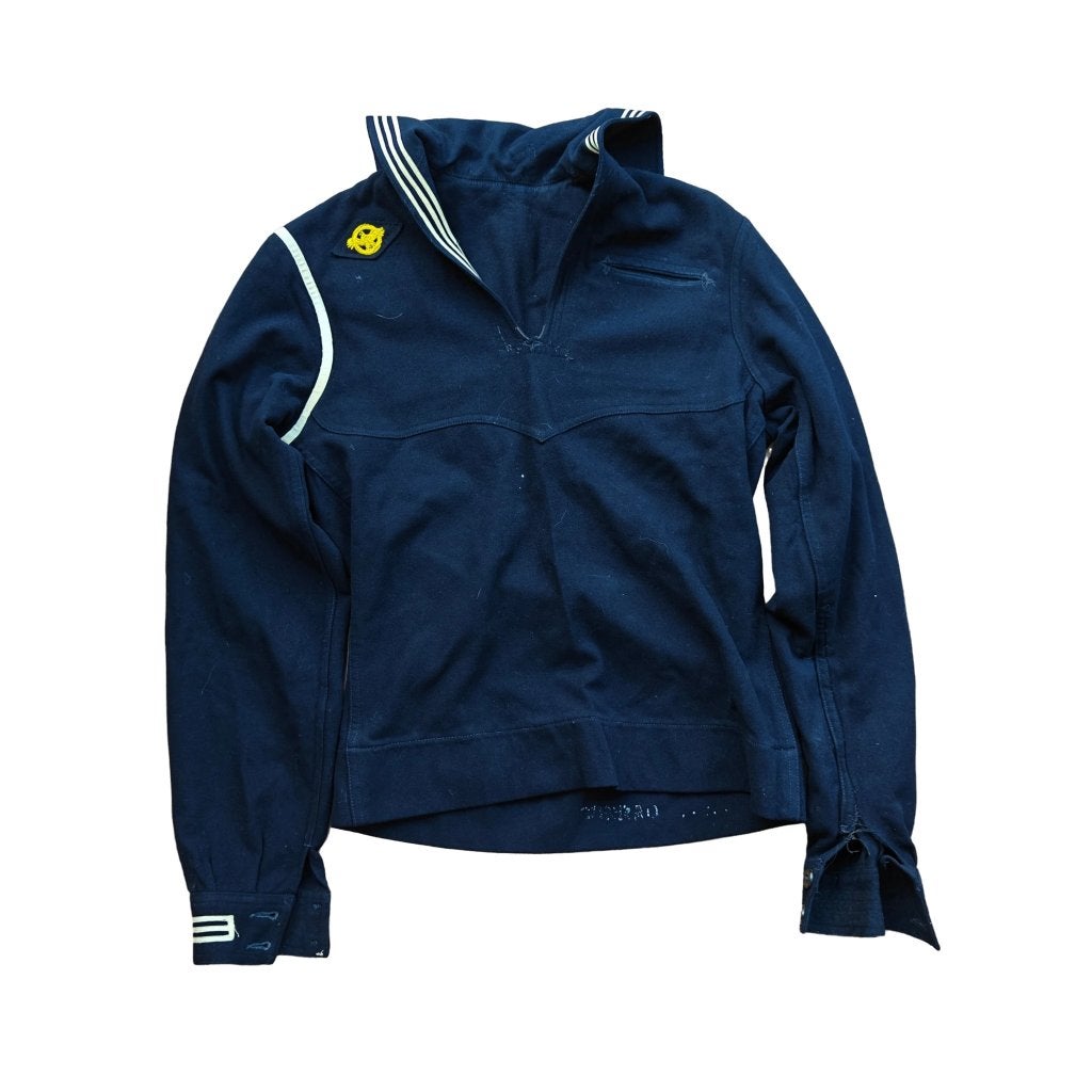 WWII US Navy Jumper Jacket Named, Ophalen of Verzenden, Marine, Amerika, Kleding of Schoenen