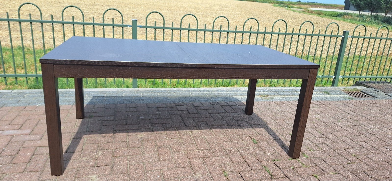 Uitschuifbare eettafel met stoelen - Set of apart, Gebruikt, 200 cm of meer, 50 tot 100 cm, Vijf personen of meer
