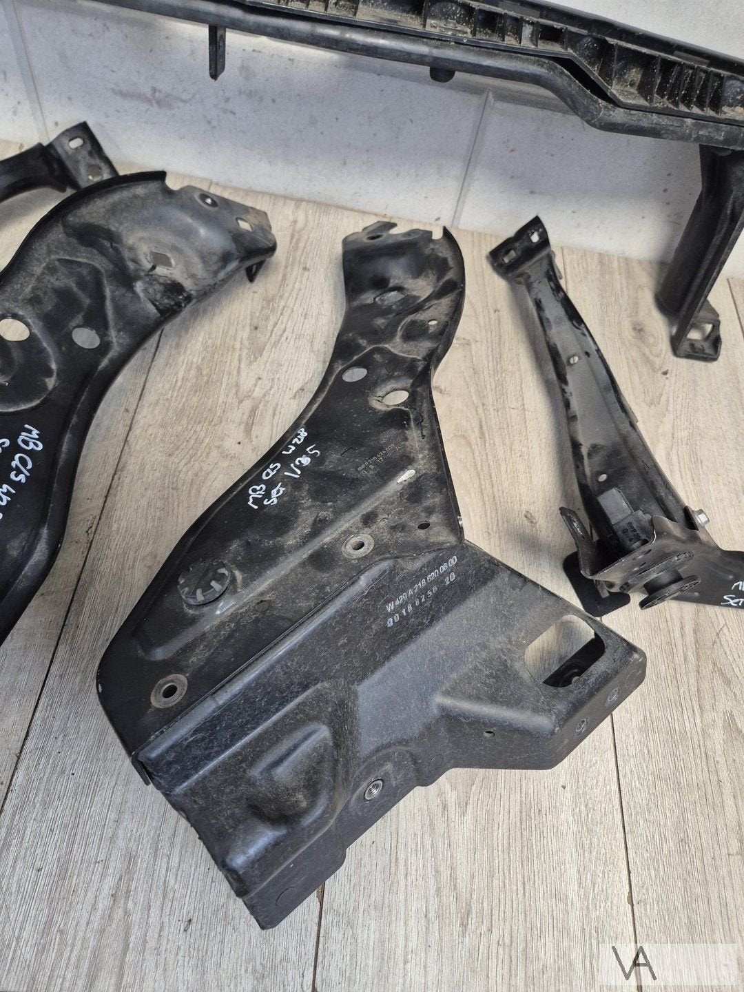 Voorfront delen van Mercedes CLS W218 2011 - 2018 5 delig, Gebruikt, -, Ophalen of Verzenden, Bumper