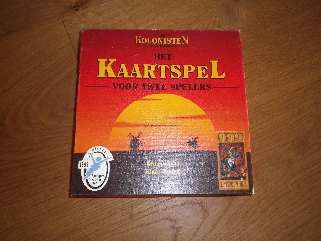 Kolonisten van Catan kaartspel, Ophalen, Gebruikt, 999 Games