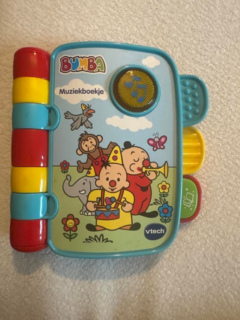 Bumba muziekboekje Vtech, Kinderen en Baby's, Ophalen of Verzenden, Gebruikt, Overige typen, Met geluid