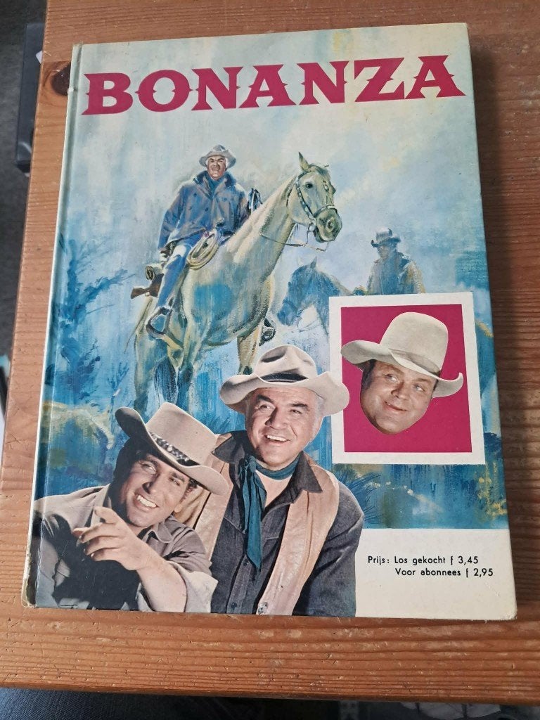 Bonanza hc, Eén stripboek, Ophalen, Gelezen