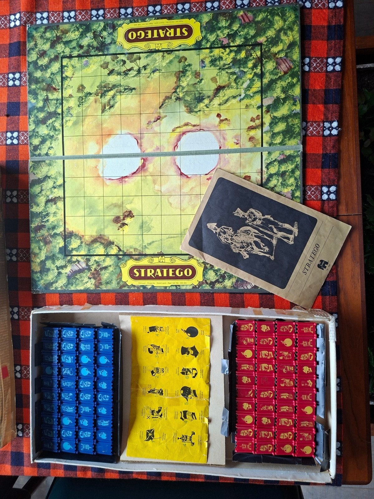 Vintage Stratego Jumbo, Gebruikt, Ophalen of Verzenden, Nvt, Nvt