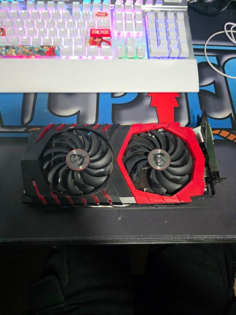 Msi Gtx 1060 gaming x 6g, Computers en Software, Videokaarten, PCI-Express 3, Gebruikt, Ophalen of Verzenden, GDDR5