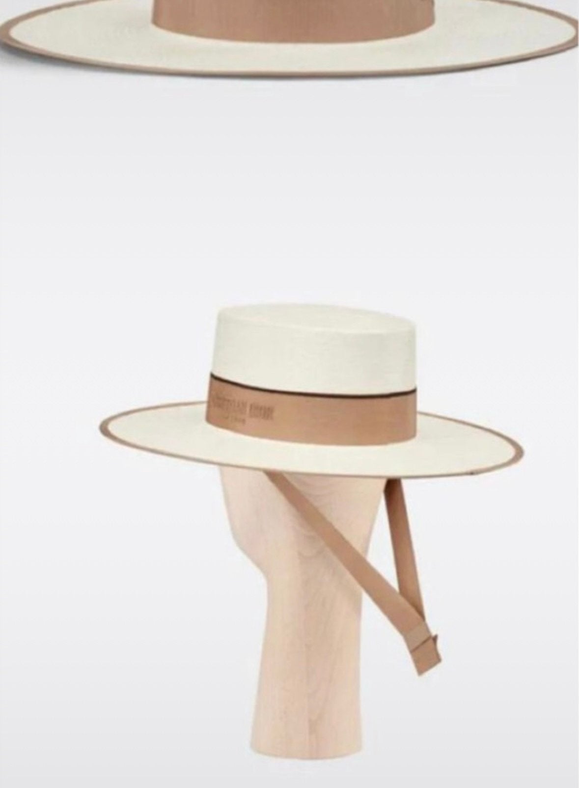 Dior hoed, Kleding | Dames, Hoeden en Petten, Ophalen of Verzenden, Zo goed als nieuw, 58 cm (L, 7¼ inch) of meer