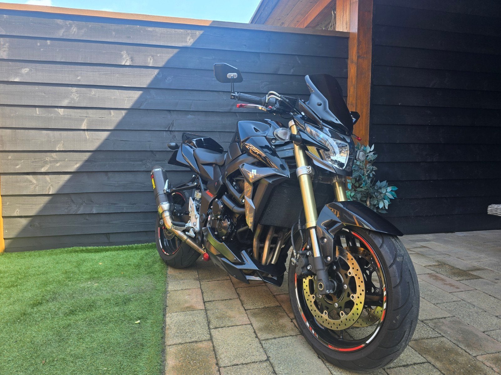 SUZUKI GSX-S 750 2014|ZEER GOEDE STAAT|AKRAPOVIC|ZWART|, Particulier, Naked bike