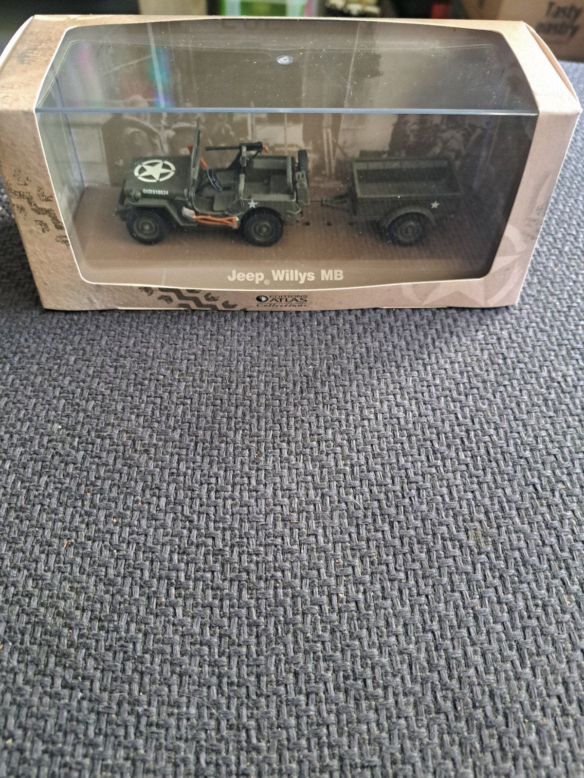 atlas model jeep ,willys mb bp43, Overige merken, Overige typen, Nieuw, Atlas