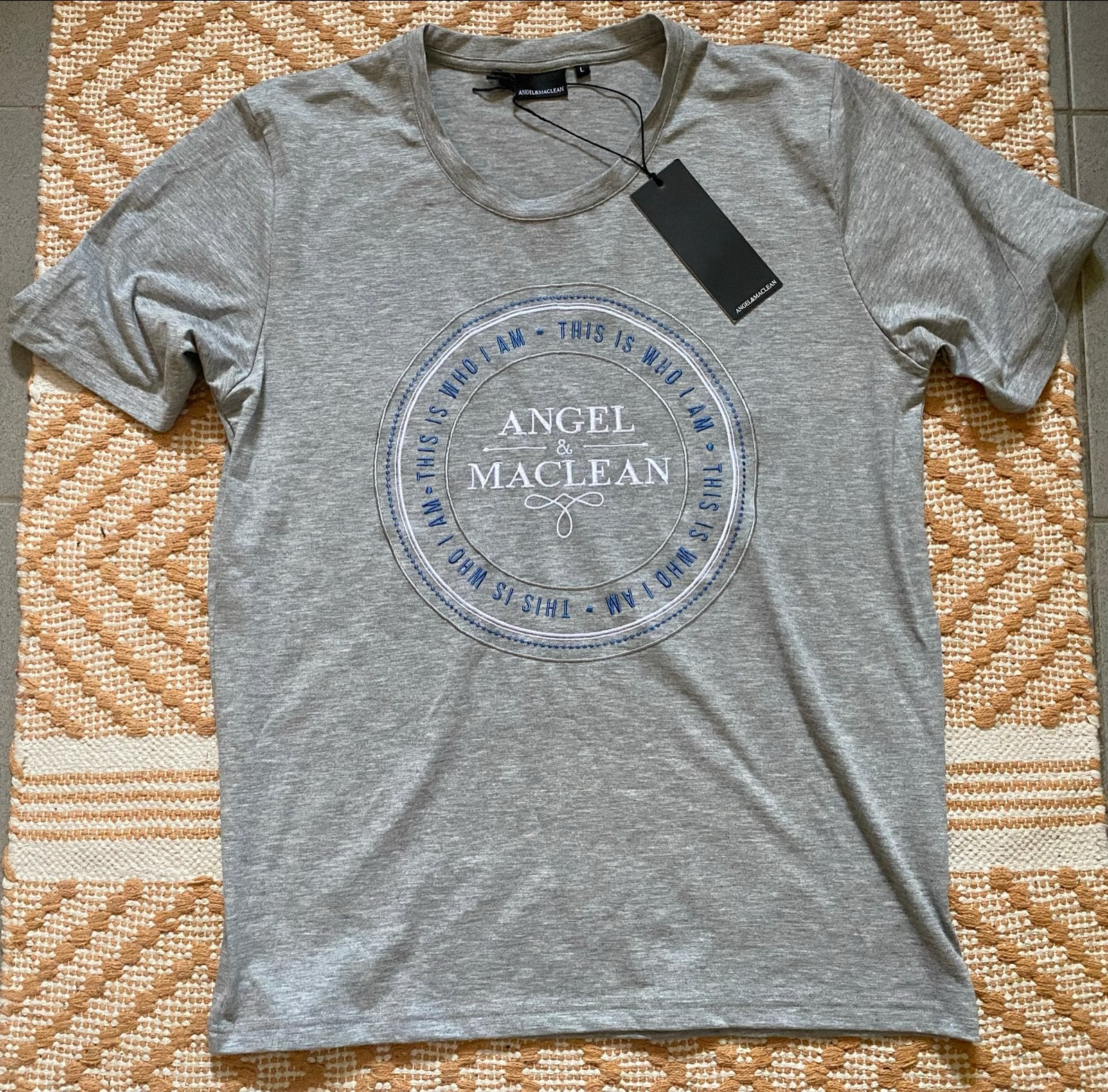 Angel & Maclean T-shirt - Nieuw met label, Ophalen of Verzenden, Nieuw, Maat 52/54 (L), Grijs