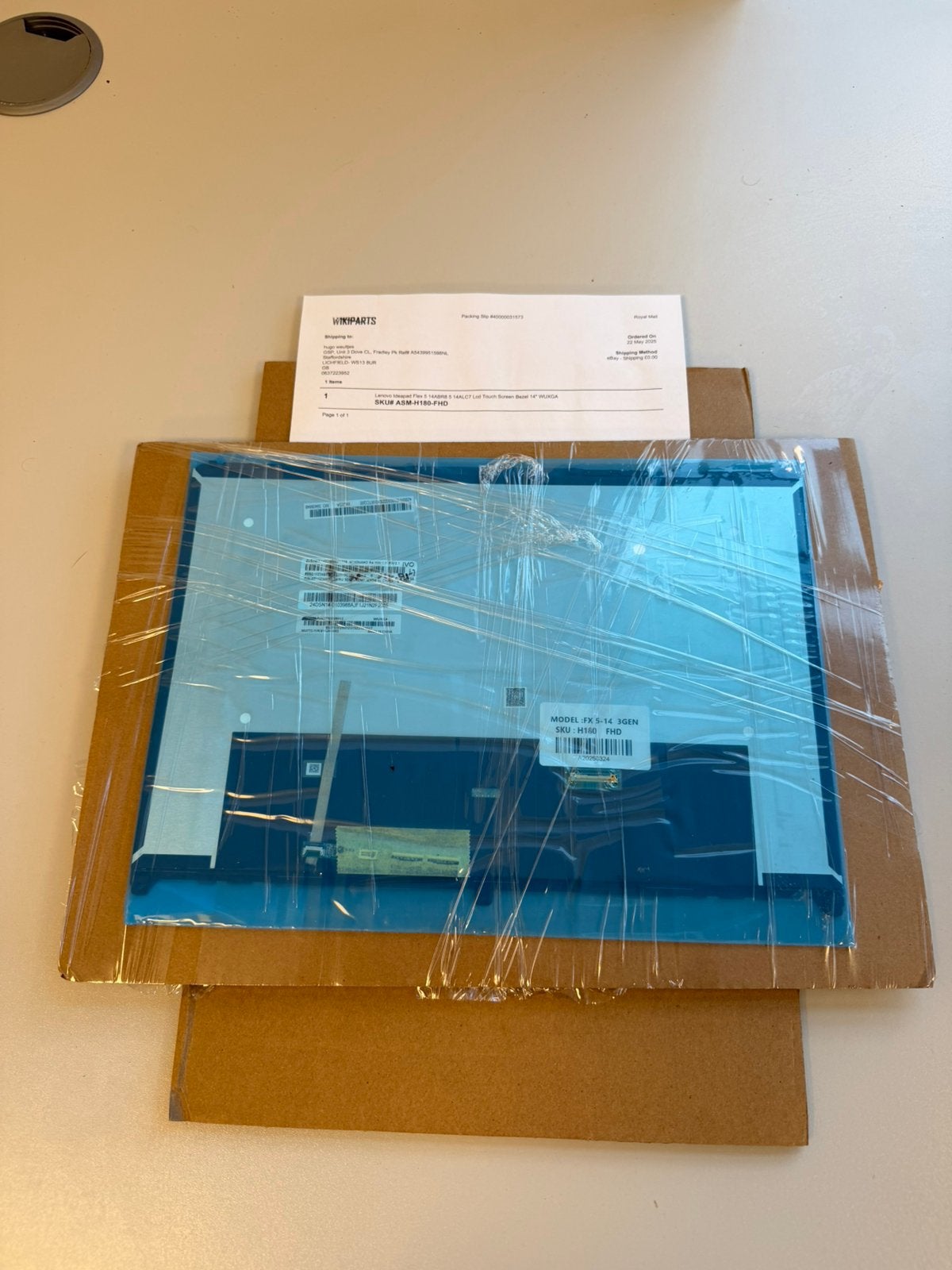 Lenovo Flex 5 14ABR8 14ALC7 WUXGA Touchscreen 14” scherm, P, P, P, Nieuw