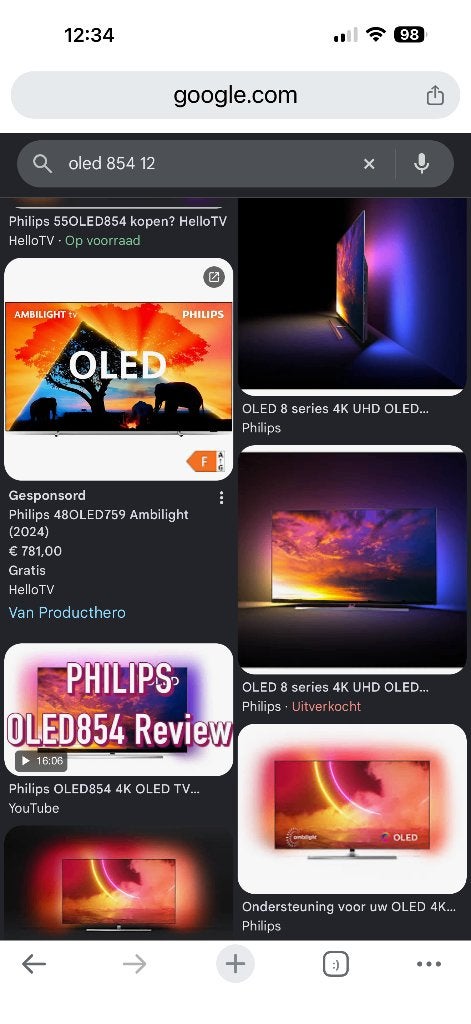 Foto 5 van philips 55oled 854 12 ambilight