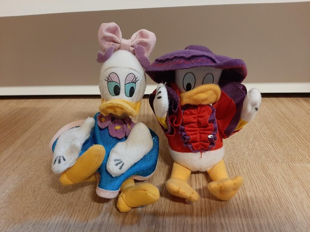 Donald duck en katrien knuffeltjes mcdonalds, Verzamelen, Ophalen of Verzenden