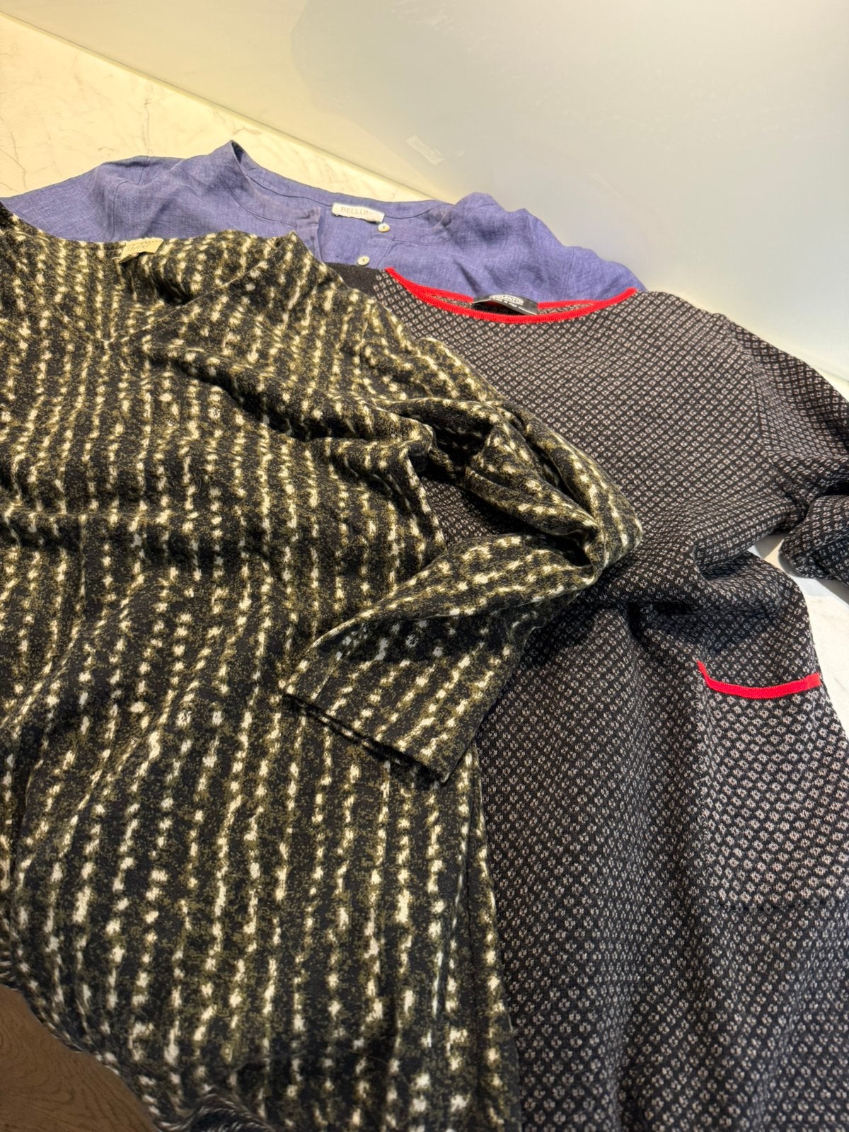 Luxe Dames Kledingpakket 3 Jurken 42/XL Merinowol/Linnen, Ophalen of Verzenden, Zo goed als nieuw, Maat 42/44 (L)