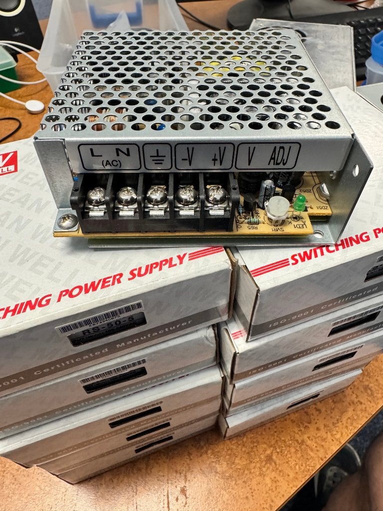 10x Meanwell RS-50-5 (5volt), Hobby en Vrije tijd, Elektronica-componenten, Ophalen of Verzenden, Nieuw