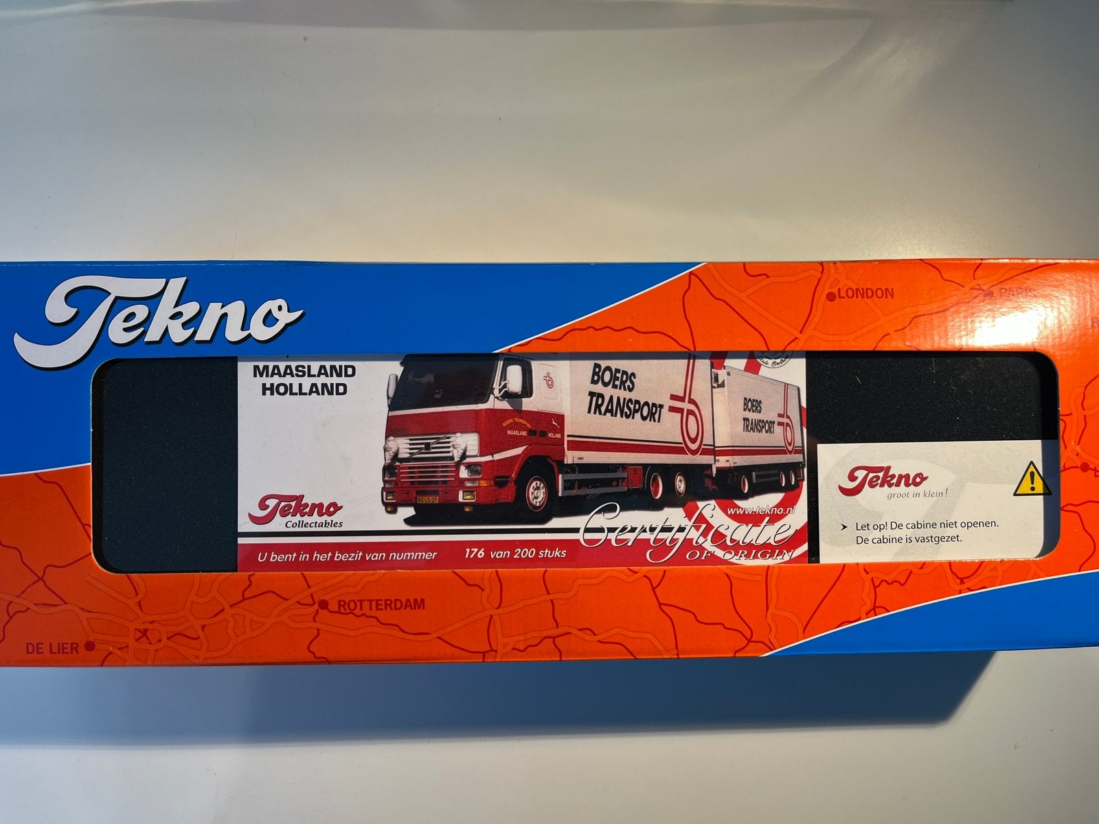 Tekno Volvo FH16 - 470 Boers Transport 🇱🇺, Ophalen of Verzenden, Nieuw, Bus of Vrachtwagen, Tekno