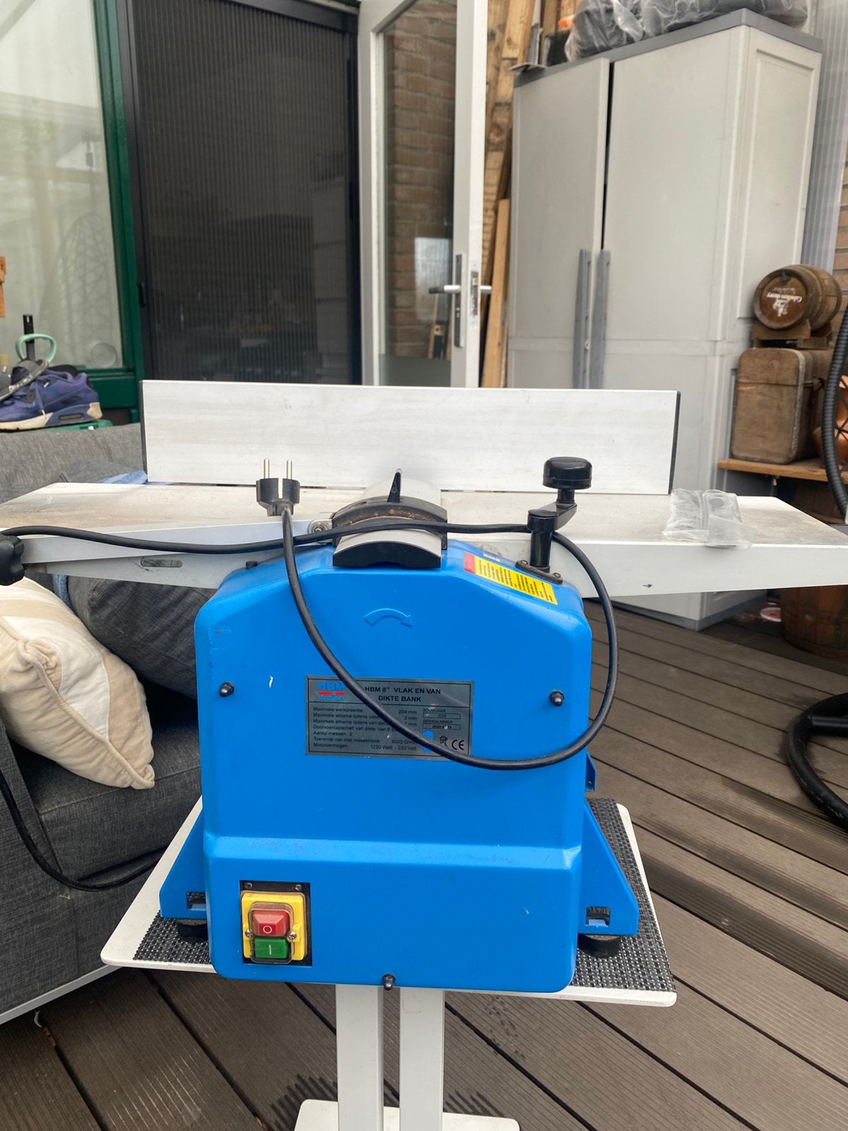 Hbm 8 vlakbank, Ophalen, Zo goed als nieuw, 1200 watt of meer, 70 mm of meer
