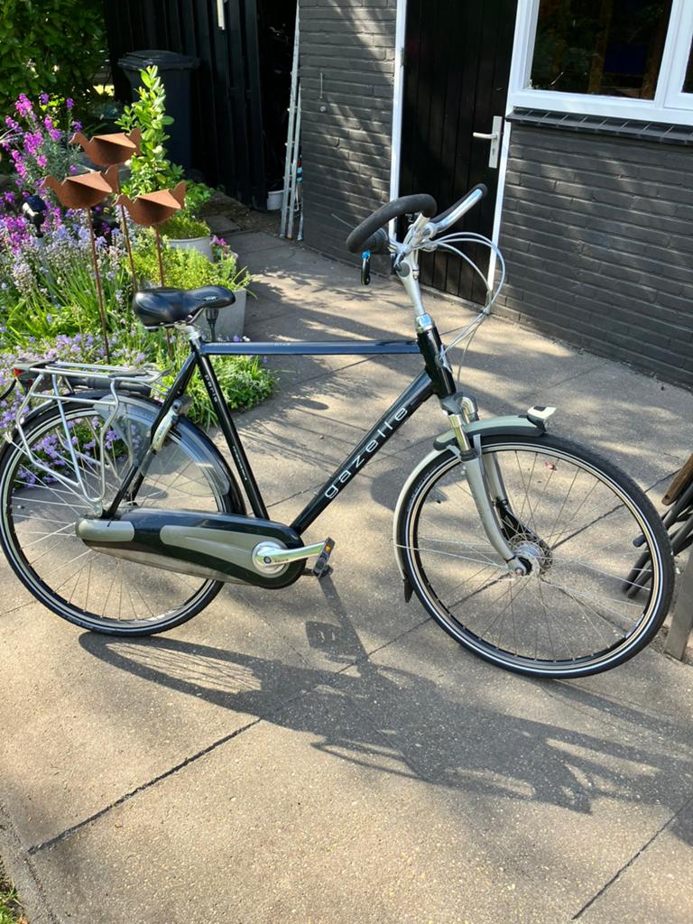 Mooie degelijke Gazelle herenfiets., Ophalen, Gebruikt, Gazelle, Versnellingen