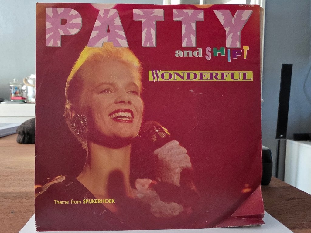 7" Single Patty & Shift - Wonderful / Theme From Spijkerhoek, Cd's en Dvd's, Gebruikt, 7 inch, Ophalen of Verzenden, Pop