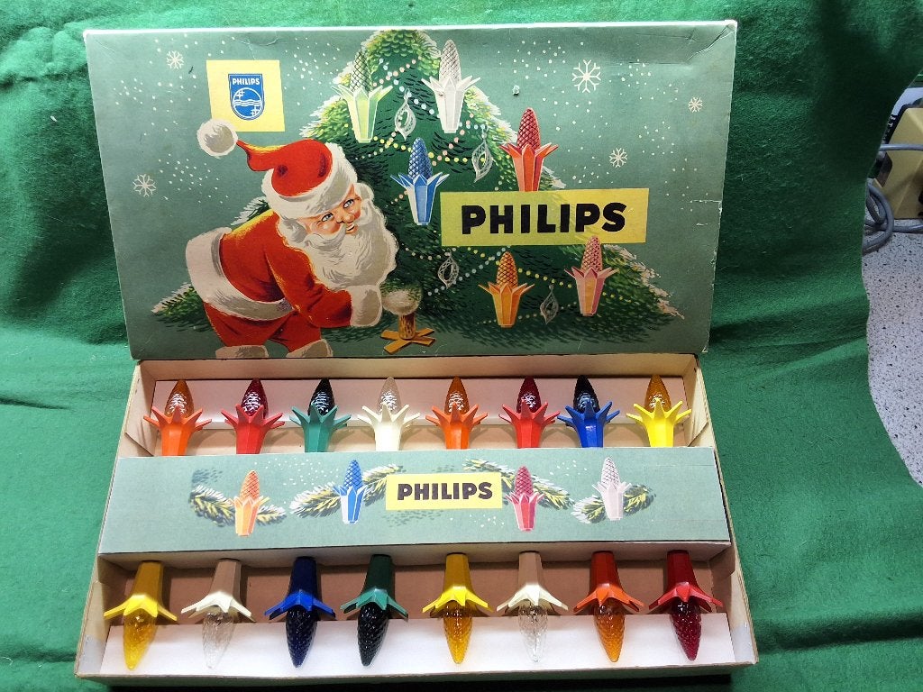Philips  Kerstverlichting midden jaren 50, Ophalen of Verzenden, Gebruikt